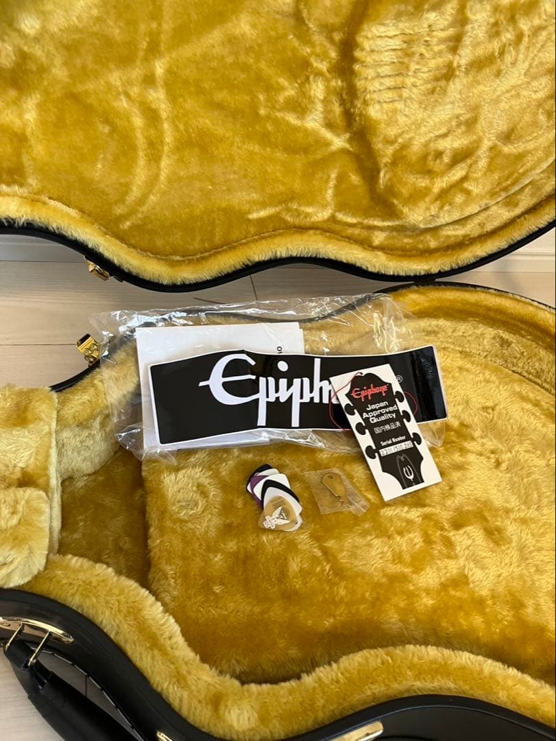 Epiphone Jim James ES-335 ブラウン ハードケース付き