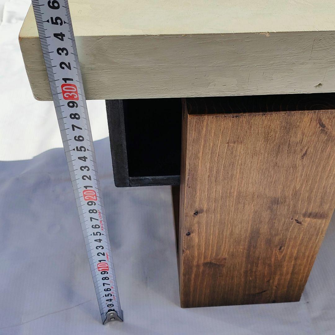 morterette ローテーブル コンクリート調エフェクト