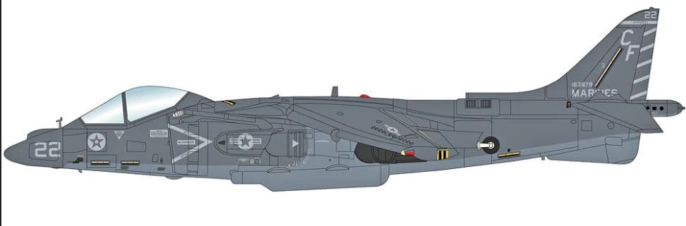 ホビーマスター　AV-8B Harrier II　VMA-211