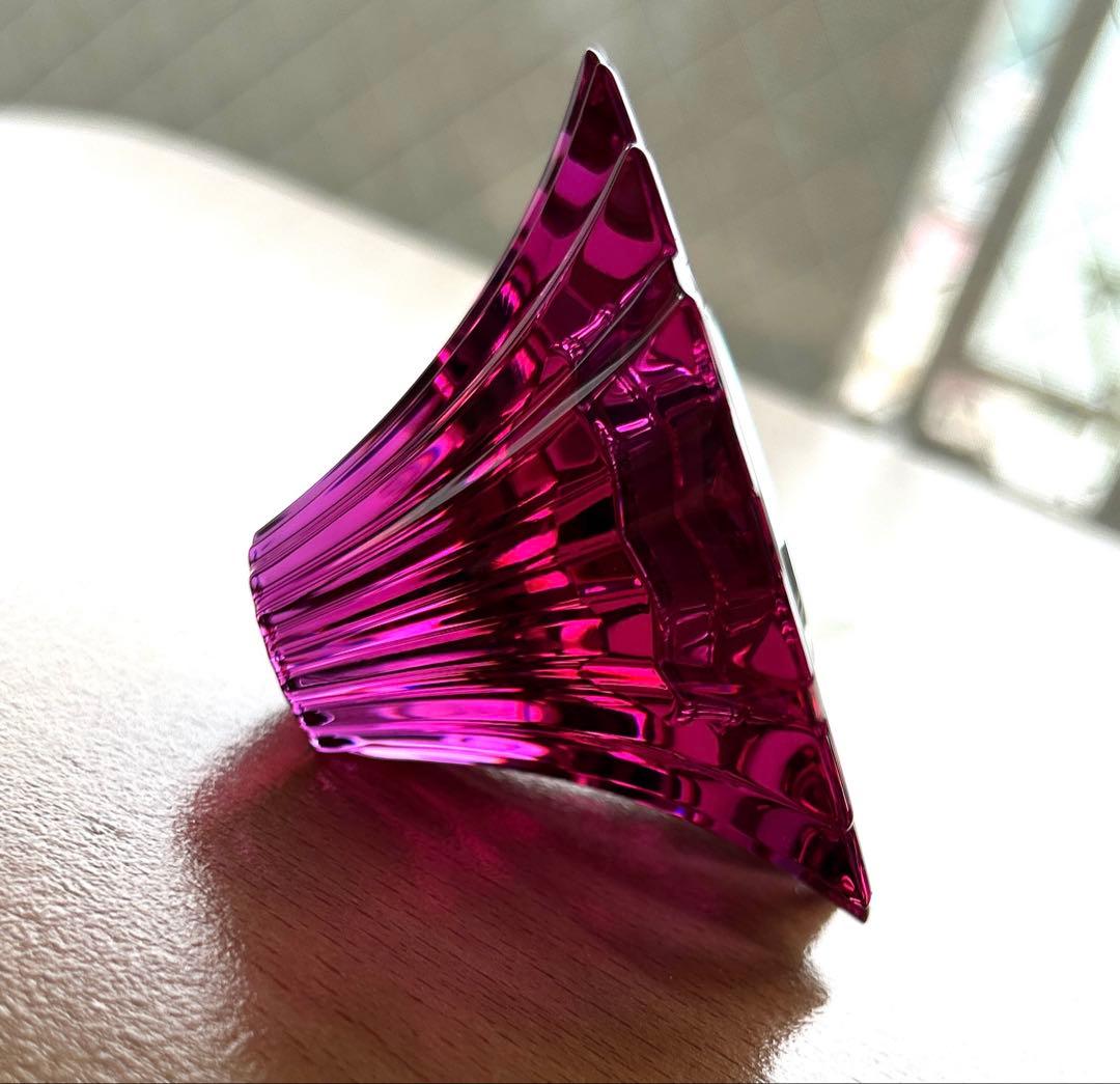 Baccarat ミルニュイ　ピオニー（置き時計）