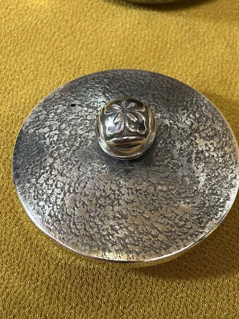 純銀　二代　石黒光南作　急須　　321g