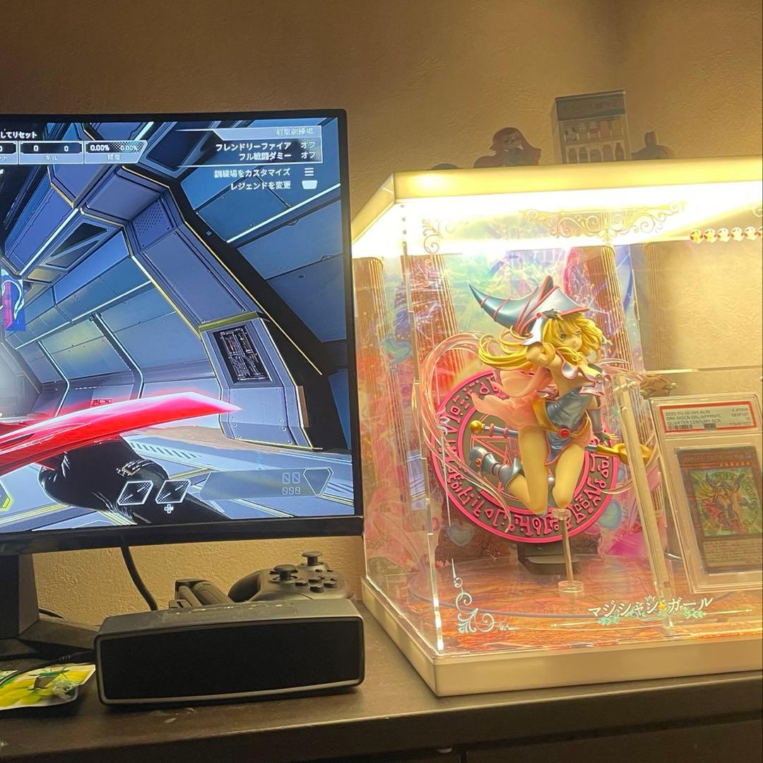 ブラックマジシャンガール 遊戯王カード フィギュア セット マギアーツ psa