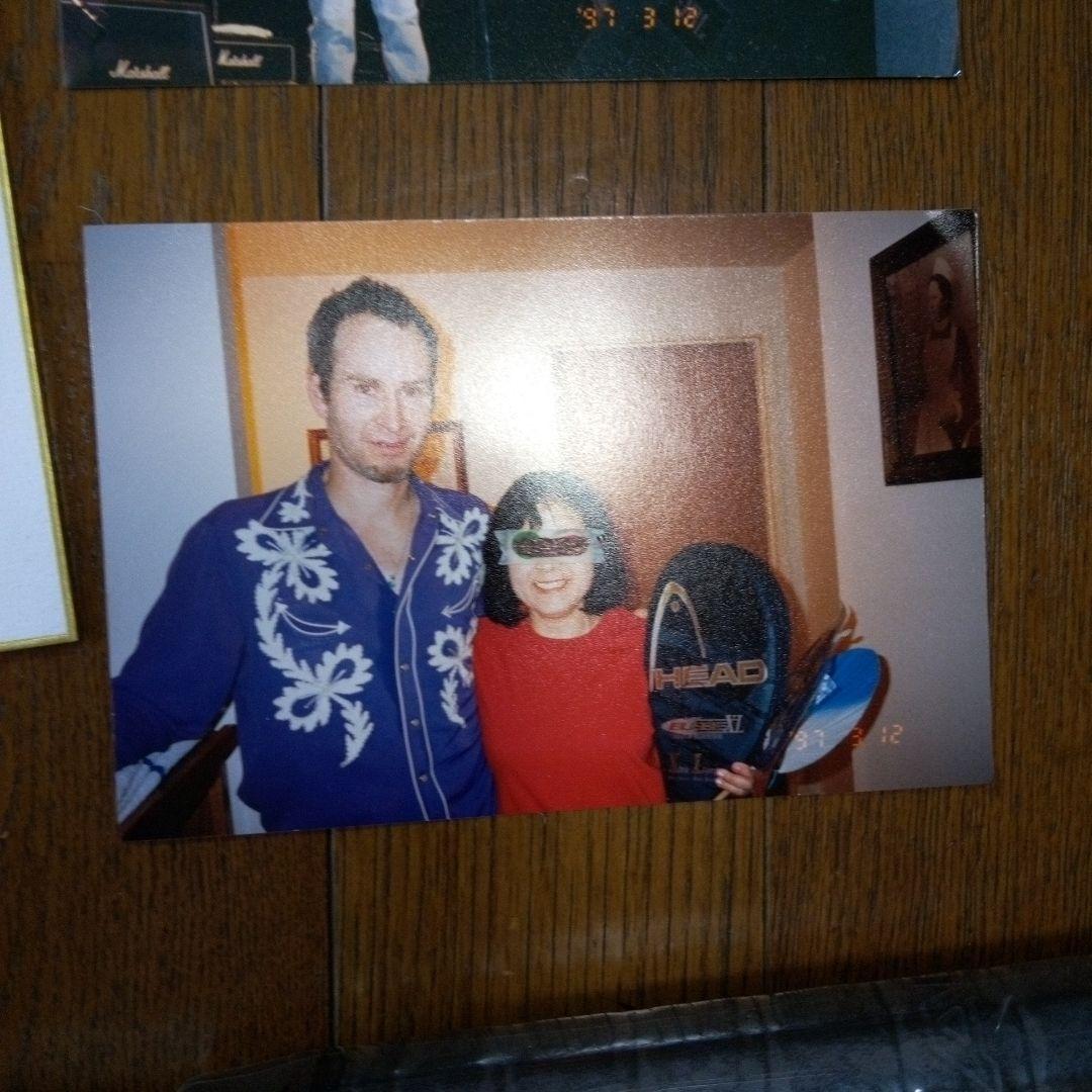 b*e様 HEAD テニスラケット サイン入り　ジョンマッケンロー 希少な生写真