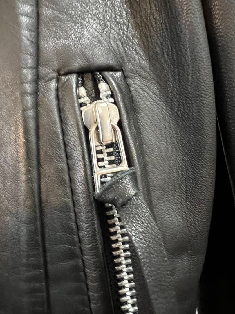 EKAM シングル ライダース ジャケット 羊革 S