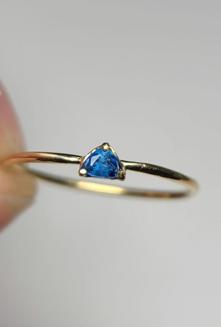 じゅんさくら★アウイナイト&パライバトルマリン、ラズライト★リングオーダー