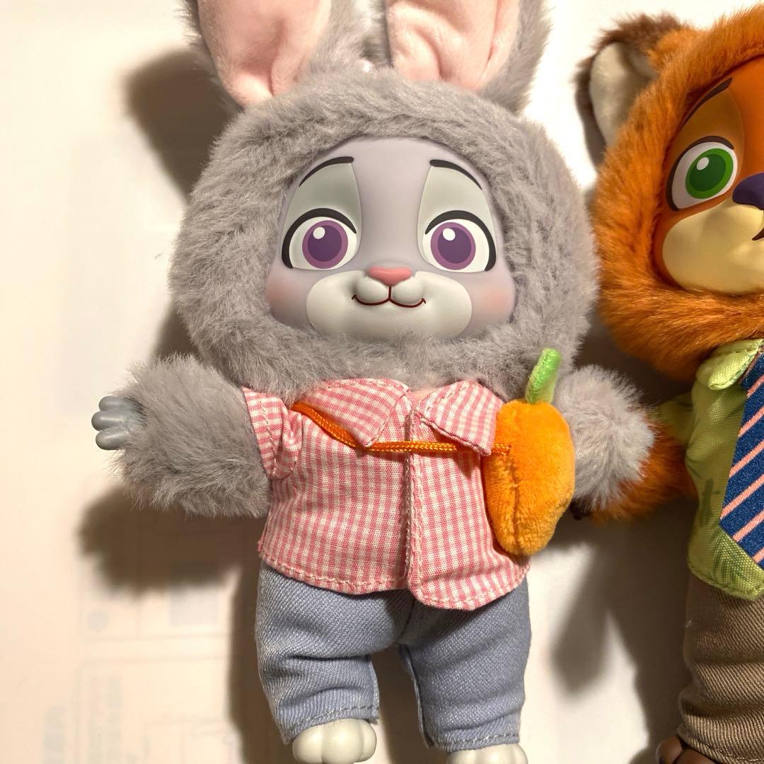 トップトイ　TOPTOY ズートピア　ぬいぐるみキーホルダー　ジュディ　ニック