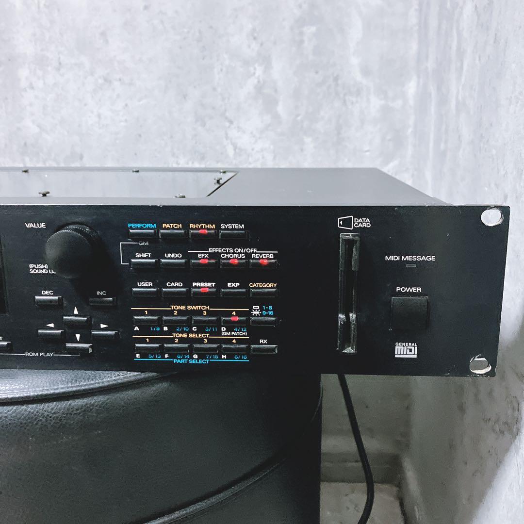 【希少】ローランド 音源モジュール JV-2080 内蔵電池交換済み