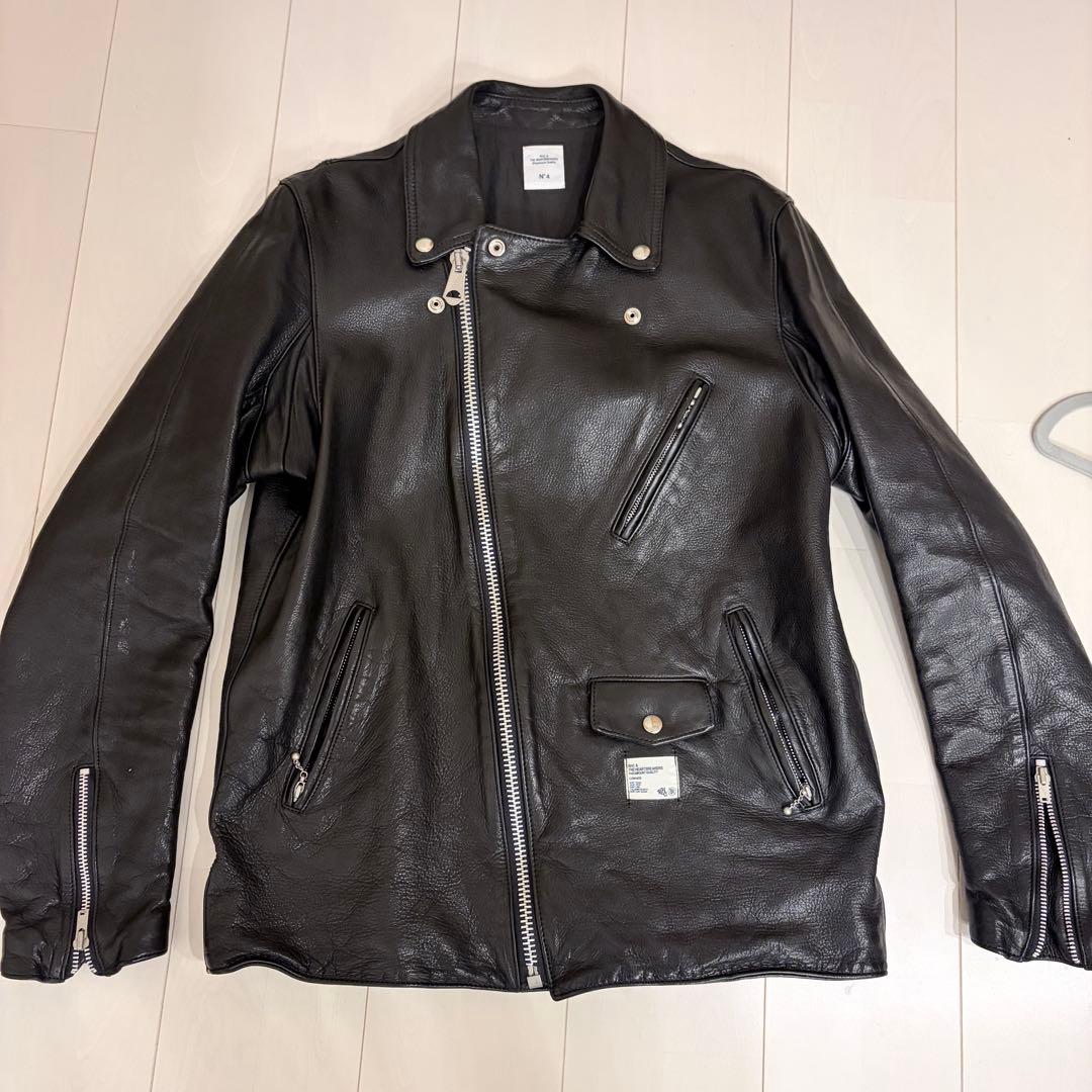 定価17万★ロンハーマン × ベドウィン★コラボレザーライダースジャケット　牛革