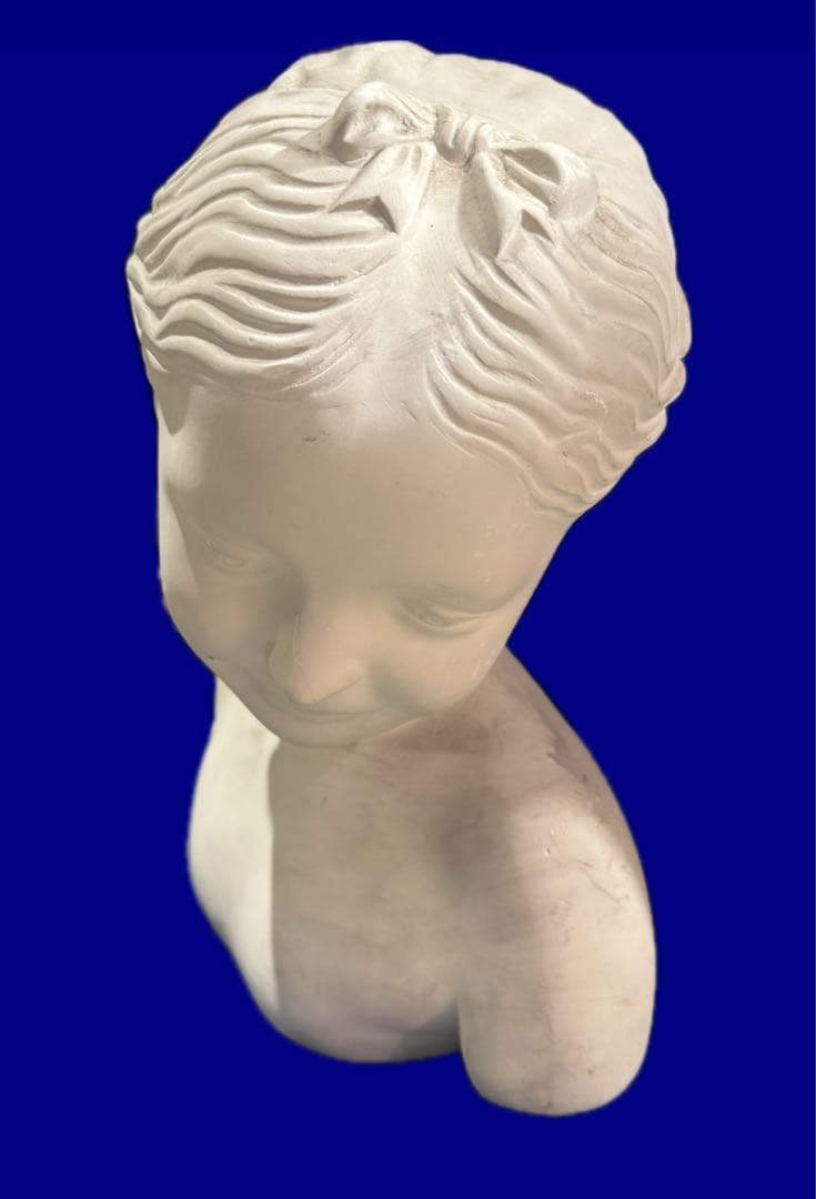 ドナテルロ 少女胸像 デッサン用 石膏像 オブジェ 美術品 希少