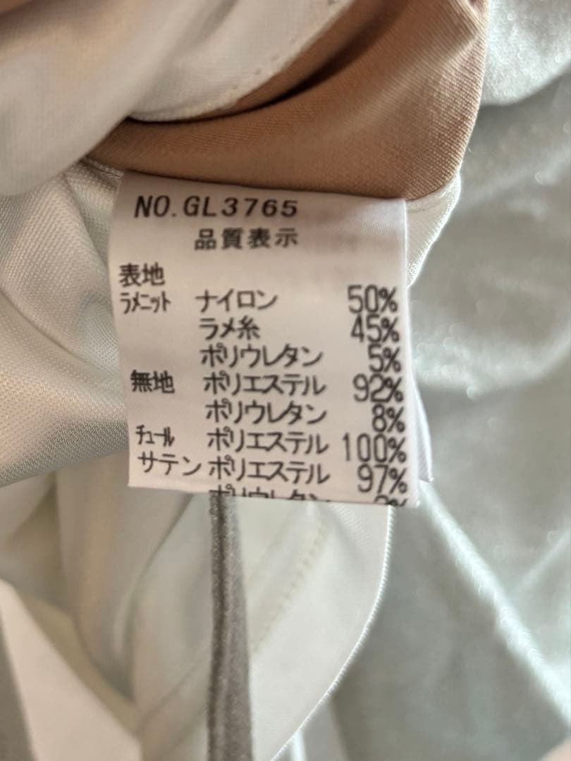 ROBE de FLEURS Glossy シルバードレス Mサイズ