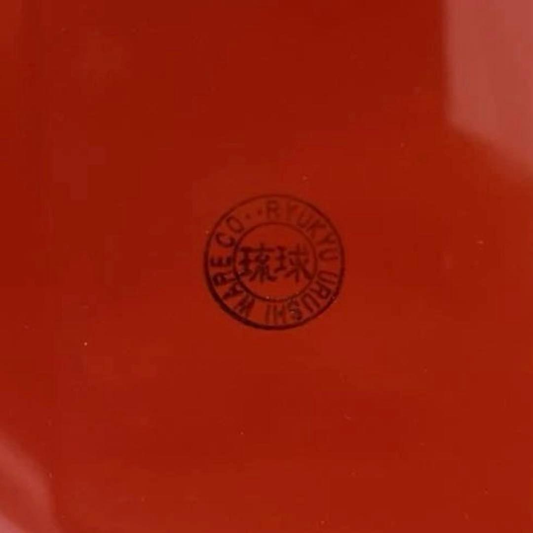 【ココ】琉球漆器　松竹梅　丸型菓子器　皿