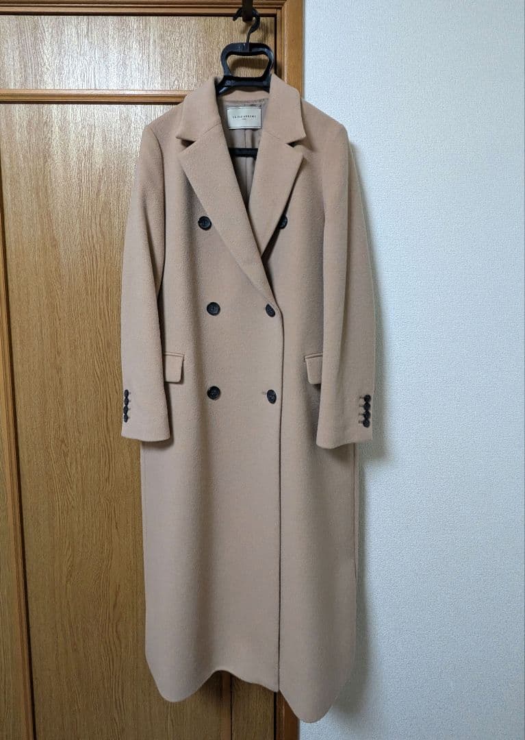 【美品】UNITED ARROWS ダブルブレストテーラードコート