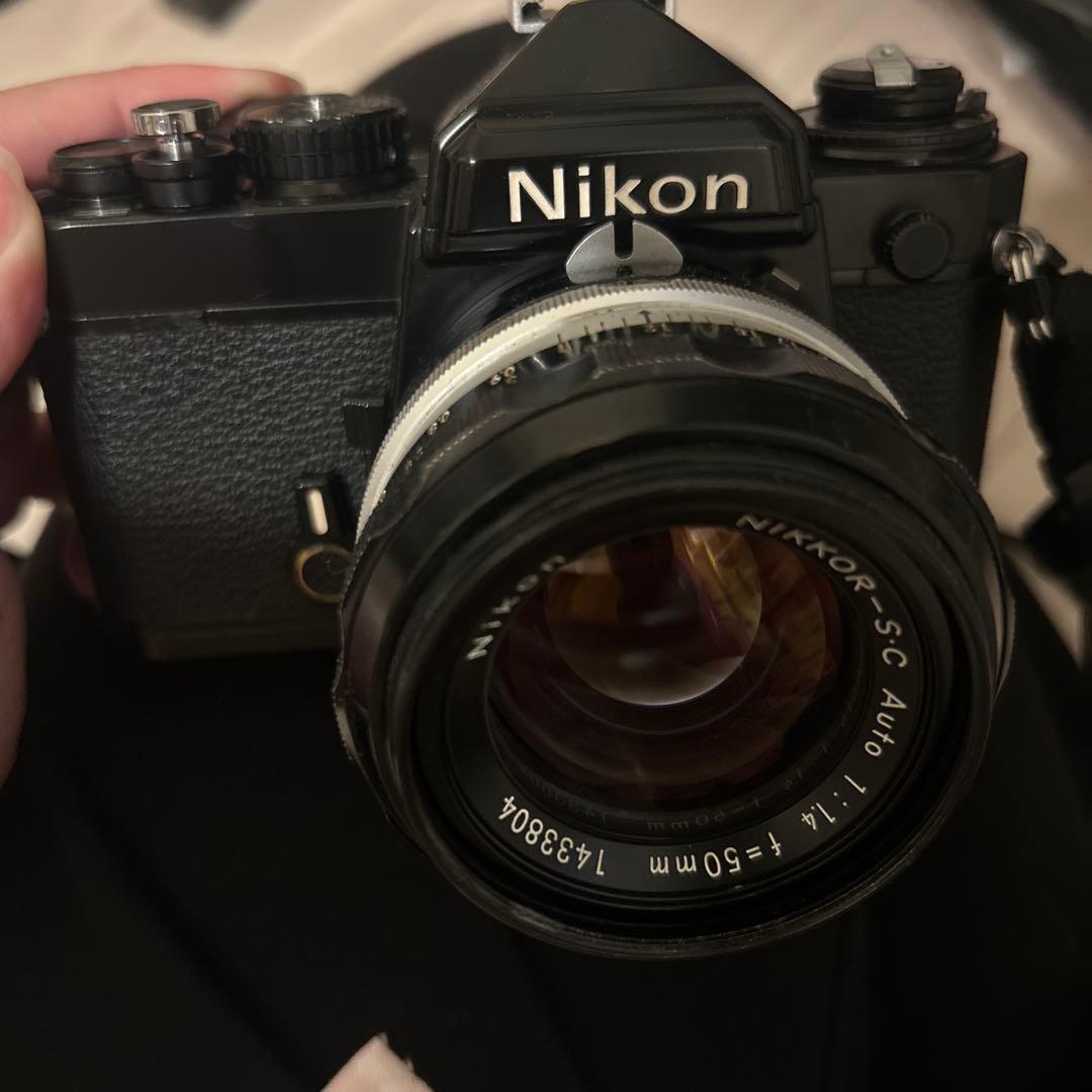 フィルムカメラ Nikon FE+NIKKOR-SC 50mm f/ 1.4