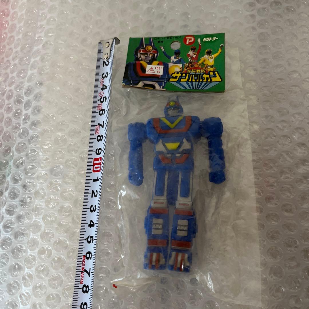 ⚠️デッドストック　太陽戦士　サンバルカン　サンバルカンロボ　ソフビ　ビクトラー