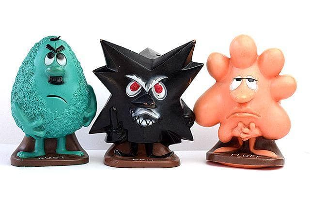 超レア！60’s Hoover フーバー ビンテージ ソフビ TOY 3体セット