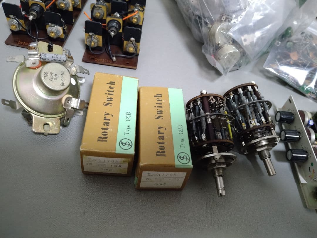 オーディオパーツ トランス コンデンサなど まとめて ジャンク品