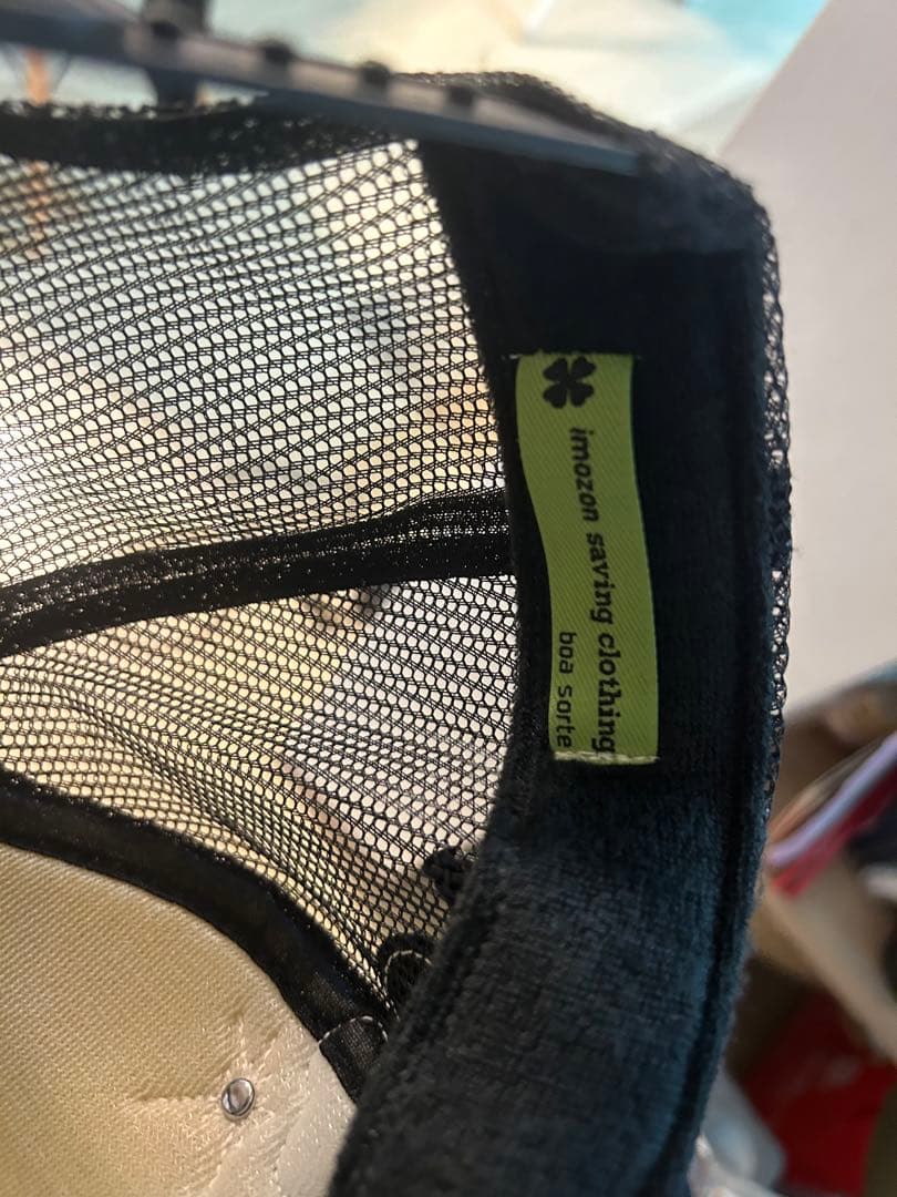 Imozonsavingclothing キャップ クローバー刺繍　mikado