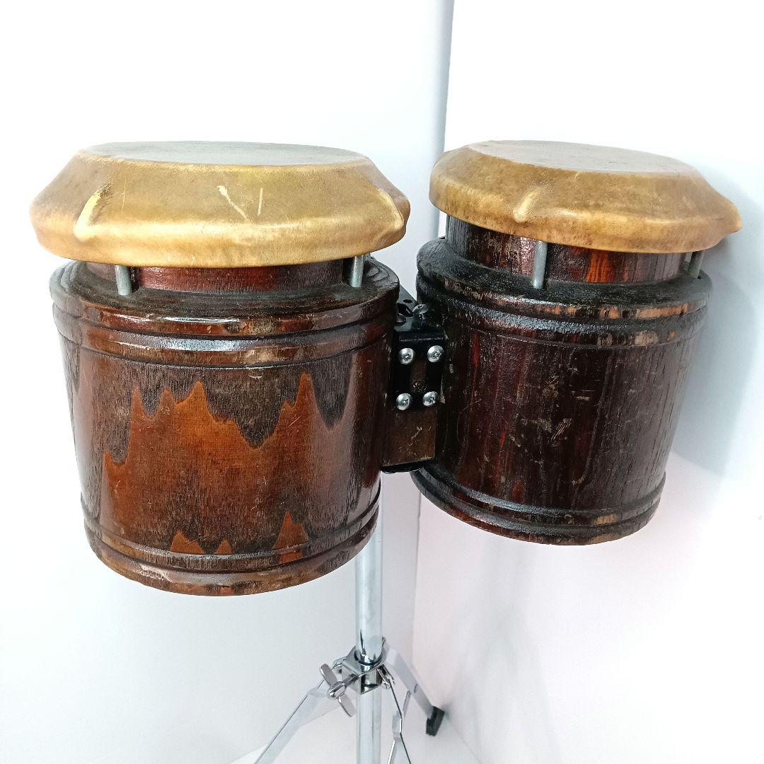 KIKUTANI MUSIC キクタニミュージック ボンゴ スタンド付き 太鼓