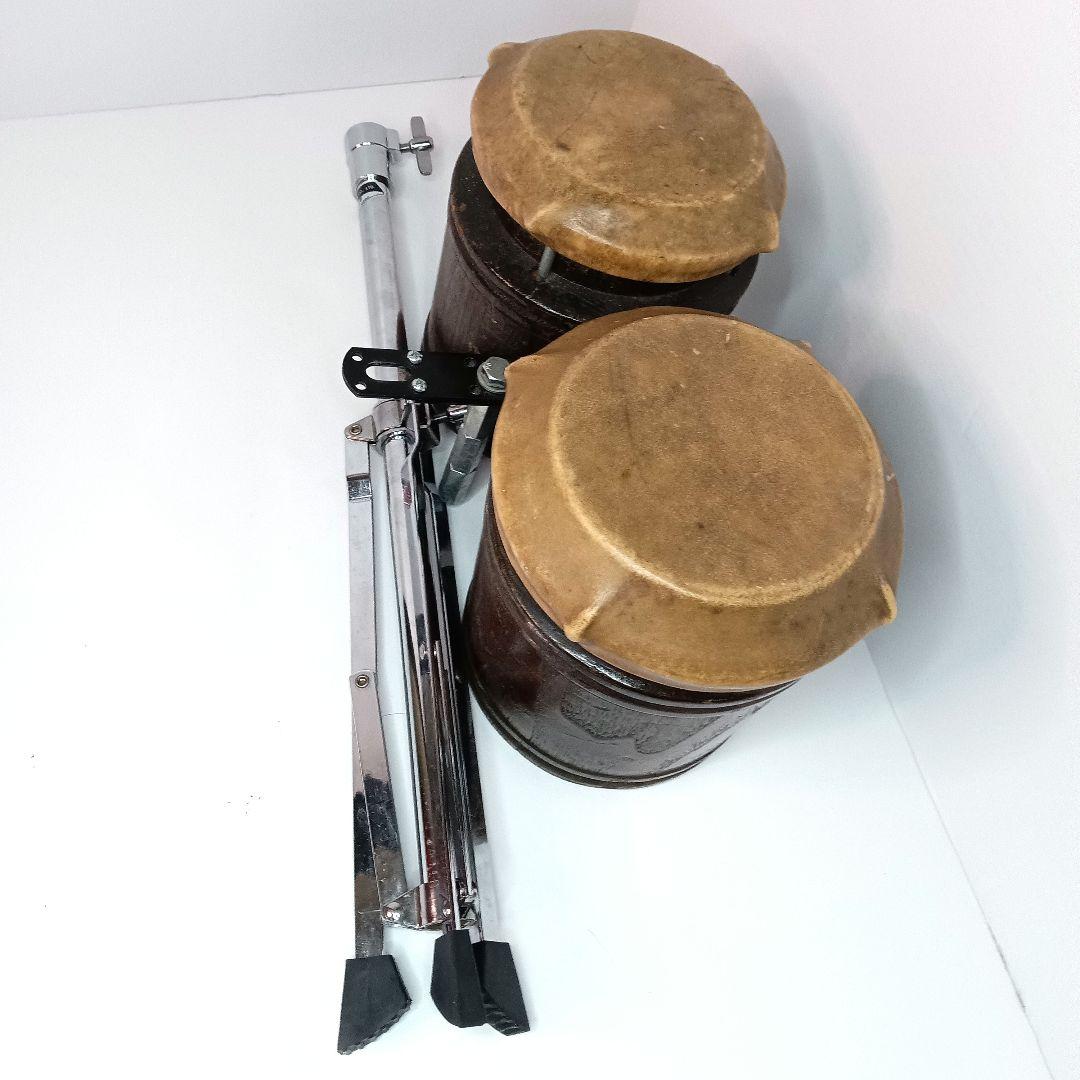 KIKUTANI MUSIC キクタニミュージック ボンゴ スタンド付き 太鼓