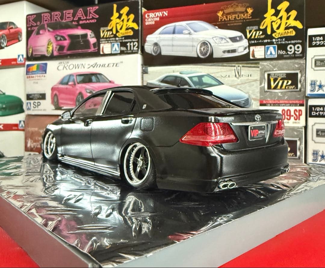 アオシマ GRS204 クラウン アスリート ロジャム