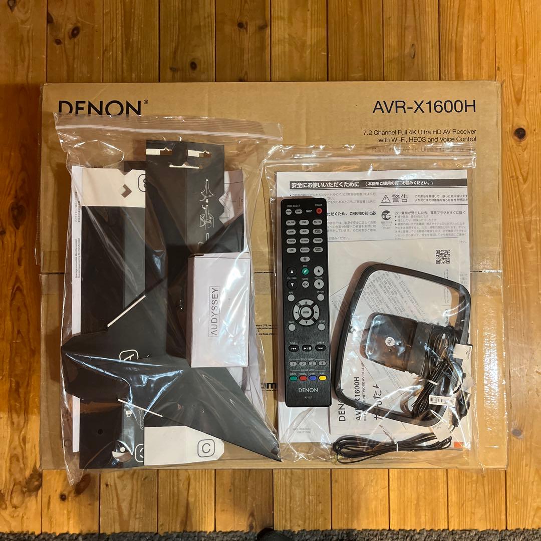 DENON AVR-X1600H AVアンプ