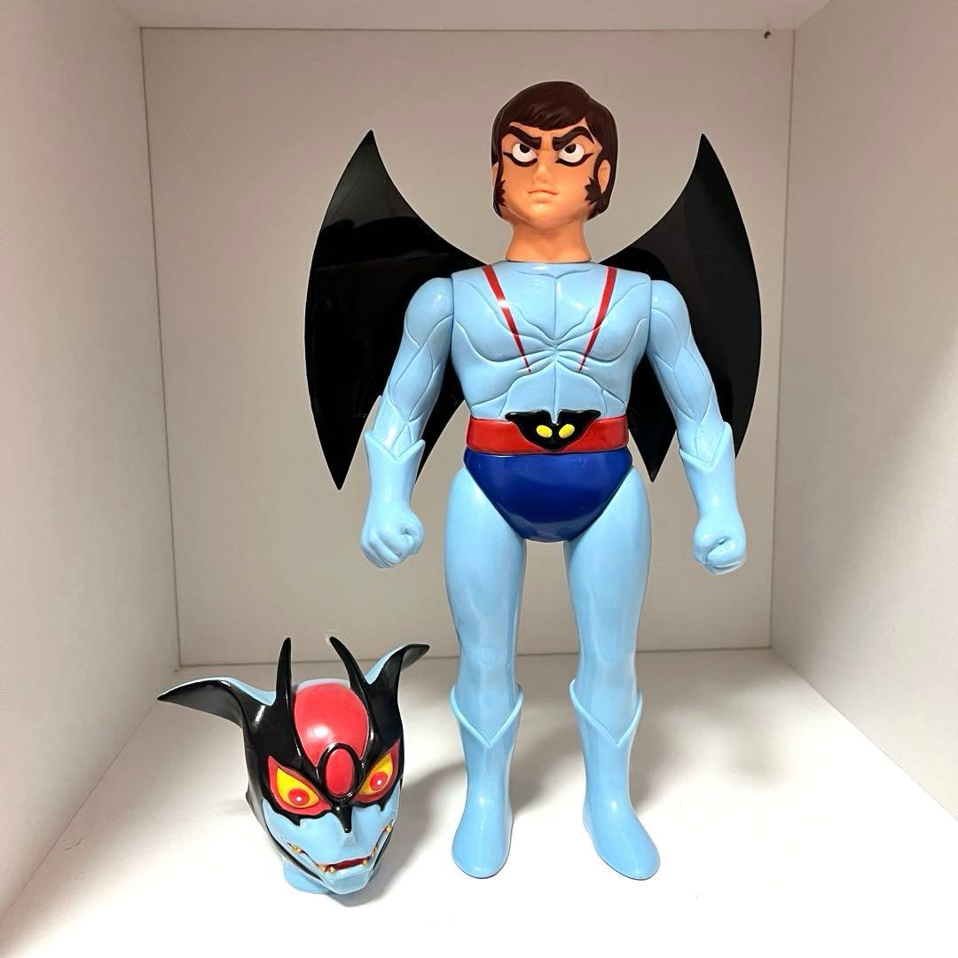 メディコム トイ デビルマン レトロデザイン版 マスク取れ ソフビ 永井豪