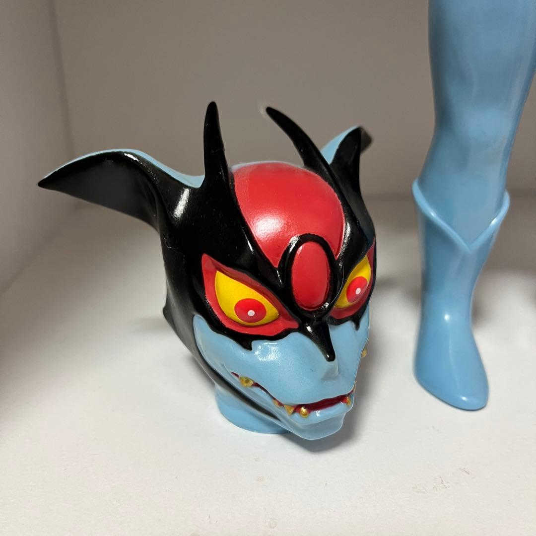 メディコム トイ デビルマン レトロデザイン版 マスク取れ ソフビ 永井豪