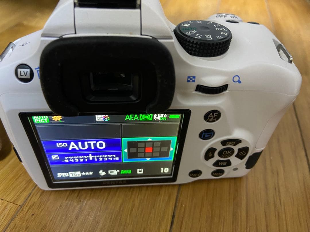 【1/1までの出品です】PENTAX k-50 ホワイト