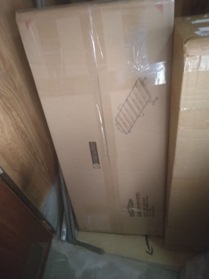 LunarLight 折りたたみベッド シングル ホワイト 幅97.5