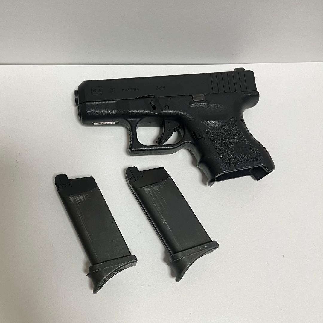 東京マルイ グロック26 Glock26 ガスブローバック マガジン2本付き