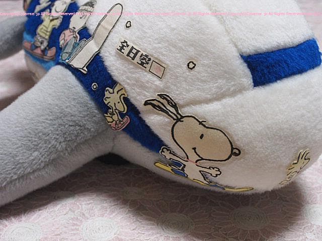 激レア！ANA 全日空スヌーピー号 飛行機のぬいぐるみ 大/SNOOPY