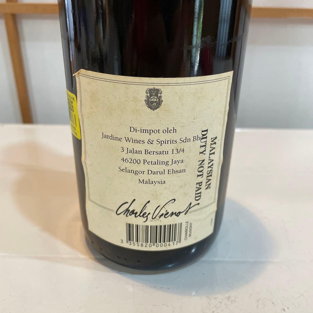 シャンボール・ミュジニー 1999 ビンテージ ワイン