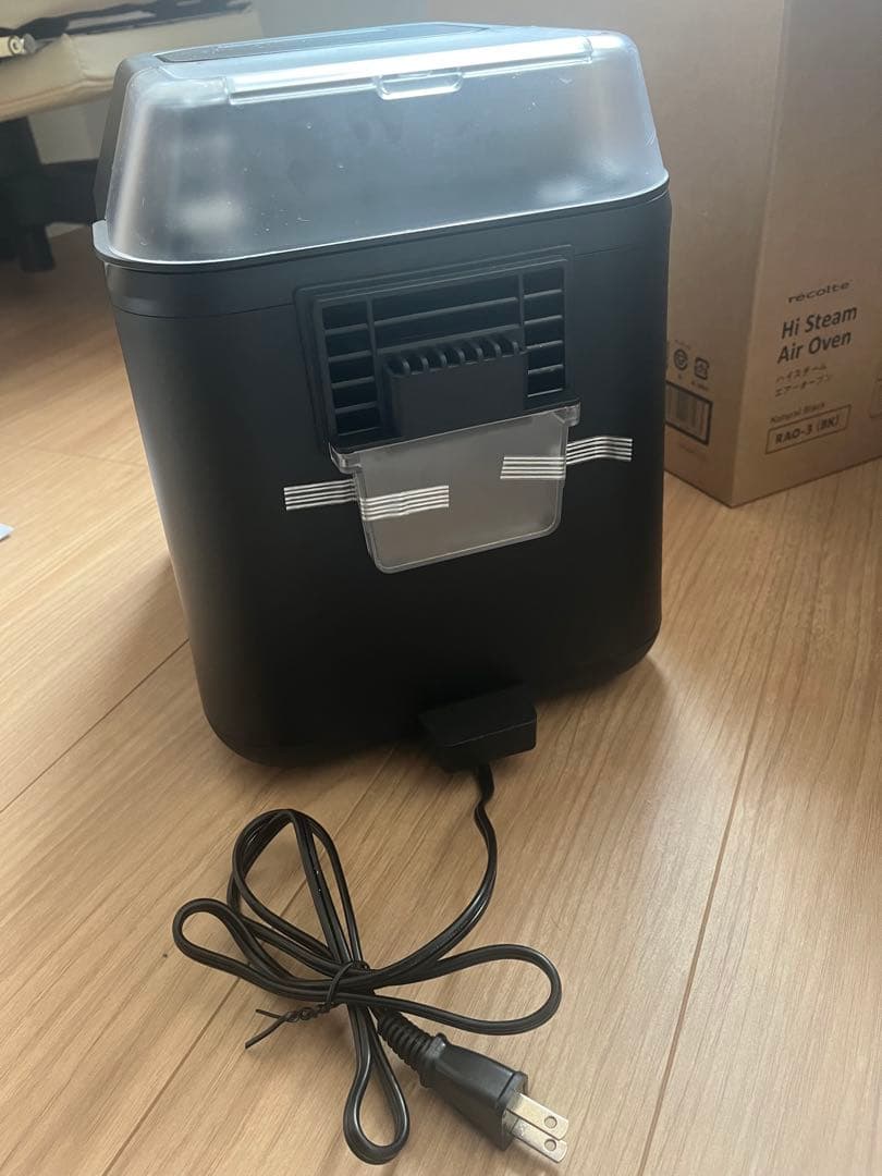 【美品★一部未使用】レコルテrécolte ハイスチームエアオーブン RAO-3