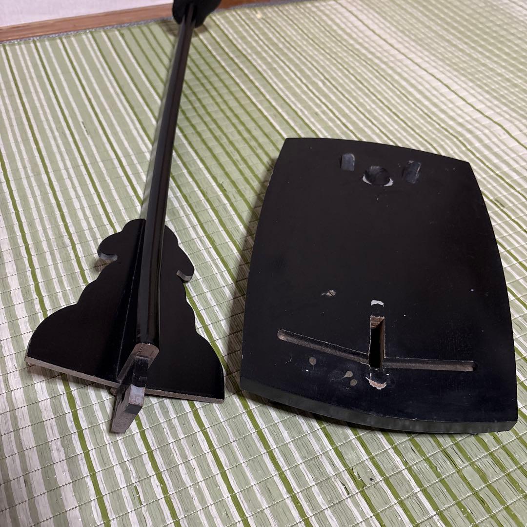 筑前琵琶　四弦　五柱　琵琶 螺鈿希少　琵琶立て　弦楽器　琵琶台　民族楽器　4弦