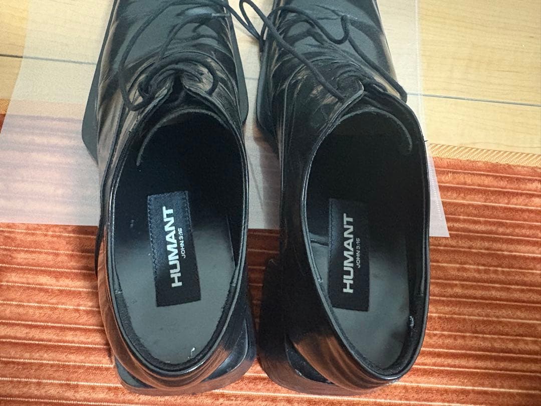 humant ドレスシューズ　スクエアトゥ