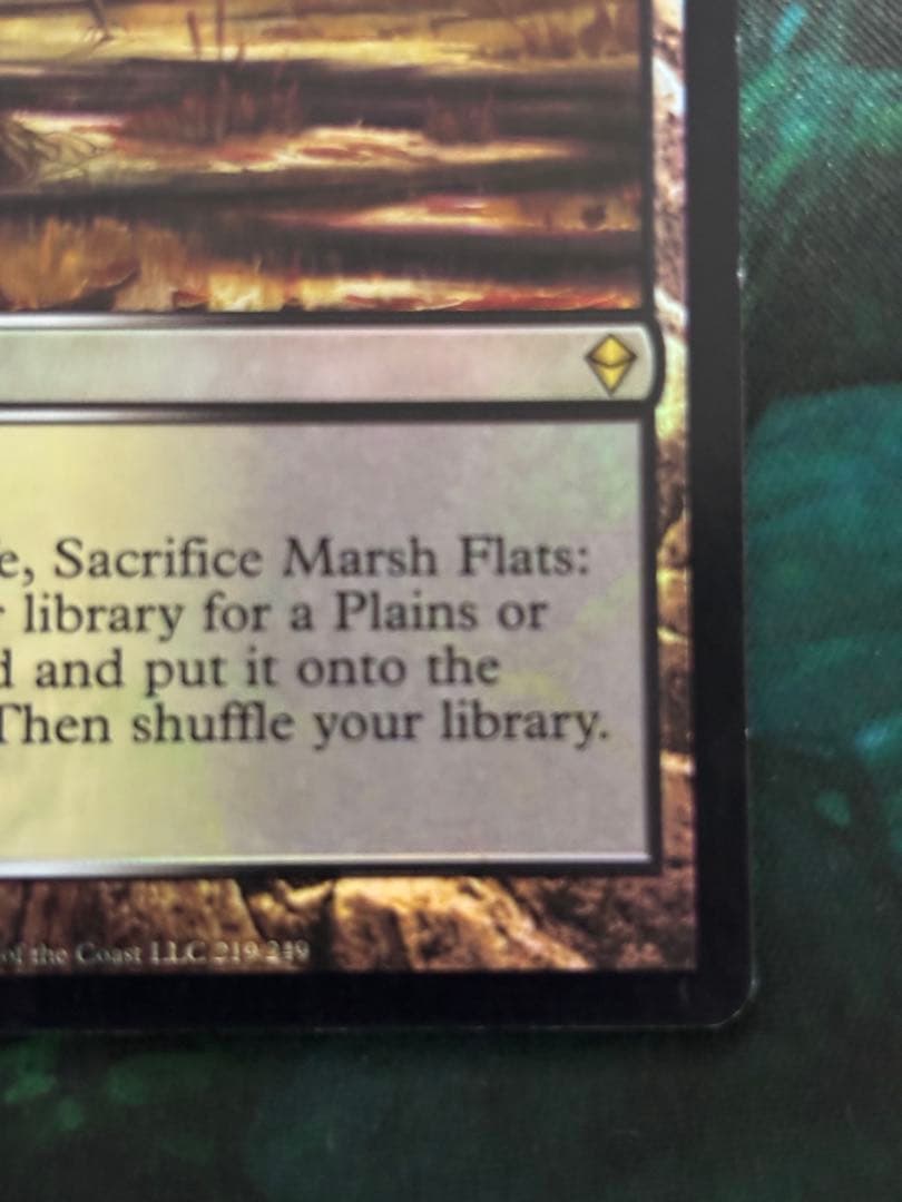 湿地の干潟　ZEN版　英語FOIL 4枚セット