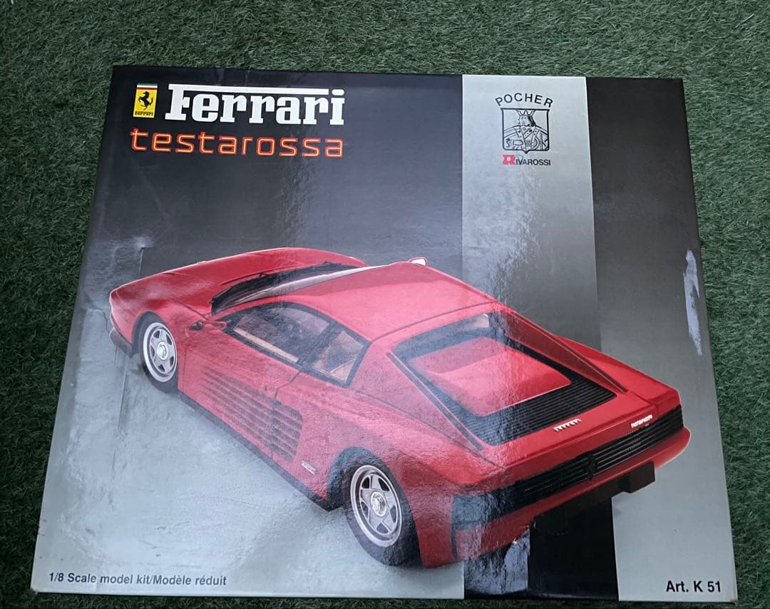 Ferrari Testarossa 1/8フェラーリテスタロッサ