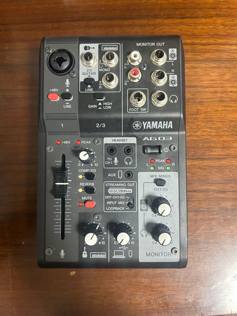 YAMAHA AG-03 オーディオインターフェイス 箱無し本体のみ