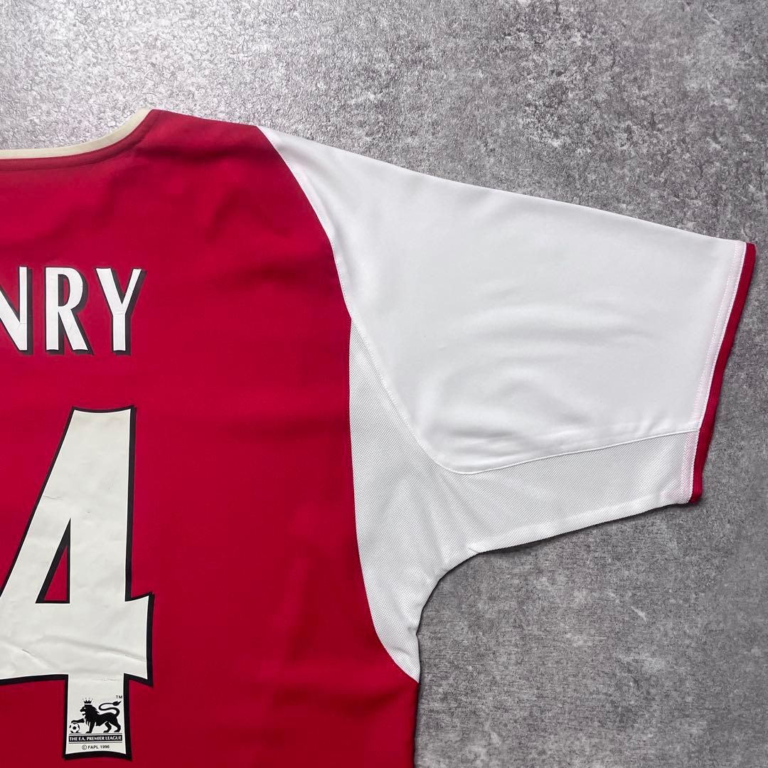 【正規品02-04 NIKE Arsenal  HENRY #14】