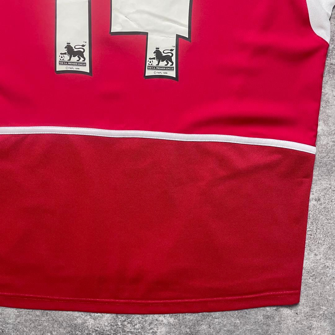 【正規品02-04 NIKE Arsenal  HENRY #14】