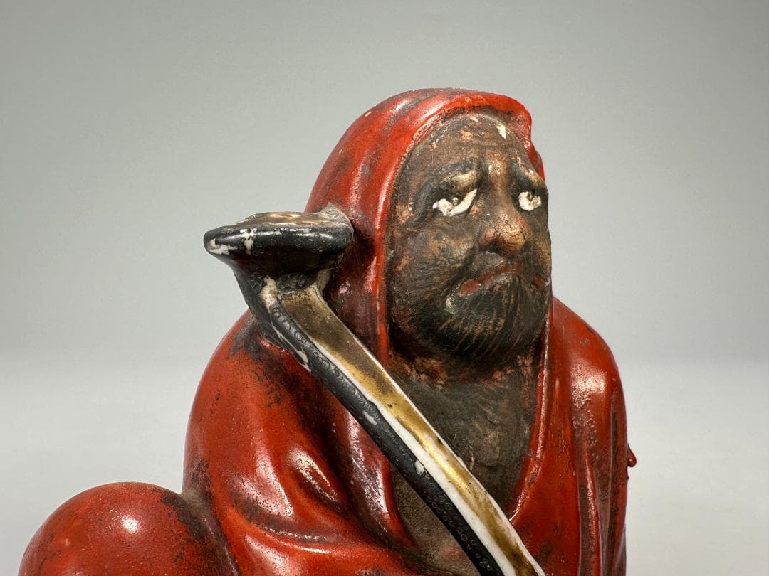 だるま　達磨　焼物　置物　時代　古物