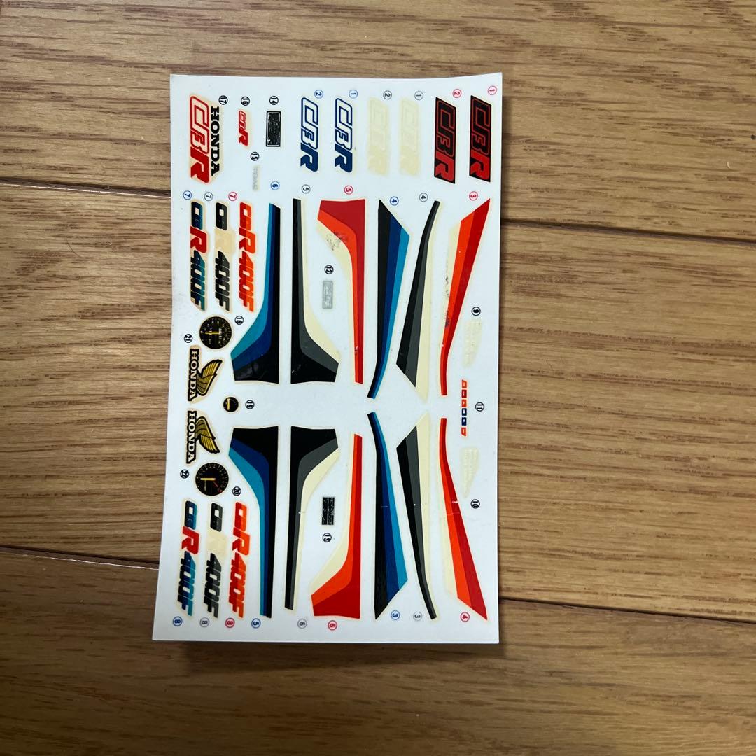 TAMIYA CBR400F プラモデル　(フル外装)