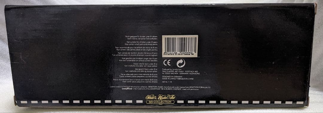 ミニカー MINICHAMPS BENETTON FORD B B193 B