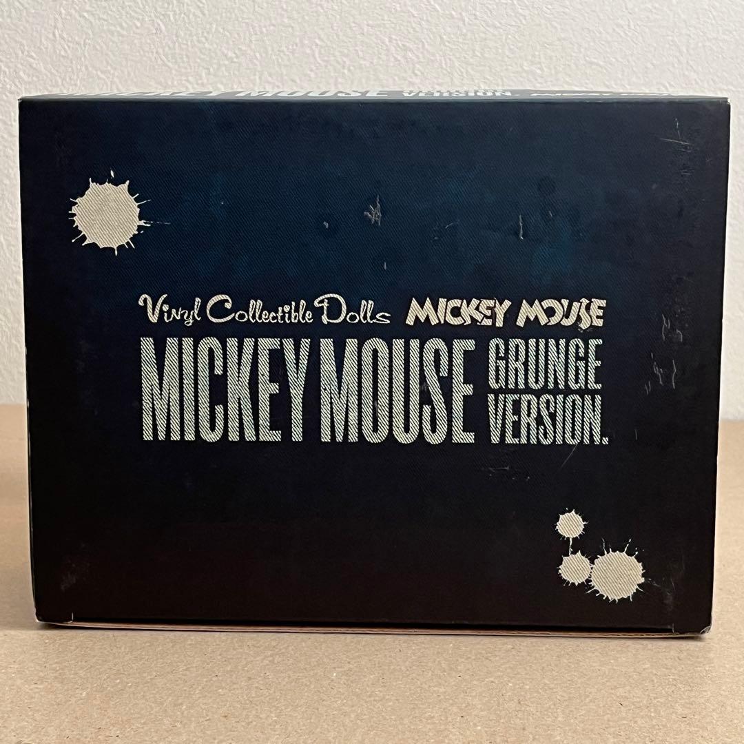 メディコムトイ　Mickey Mouse Grunge Version