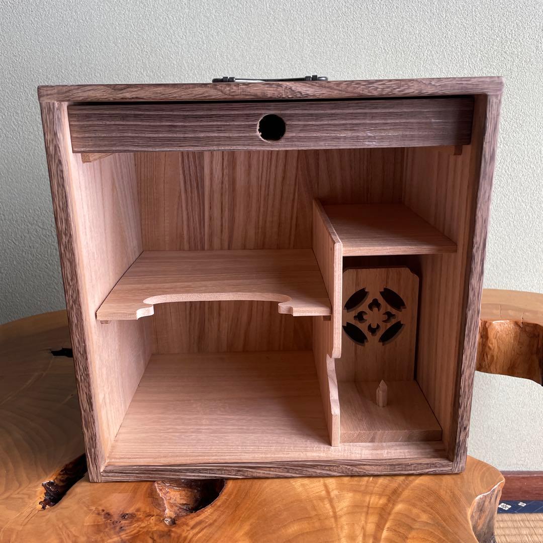 茶棚 飾り棚 旅箪笥 桐 茶道具