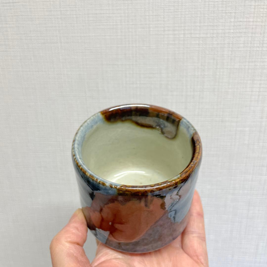 河井武一　湯呑み　6個セット