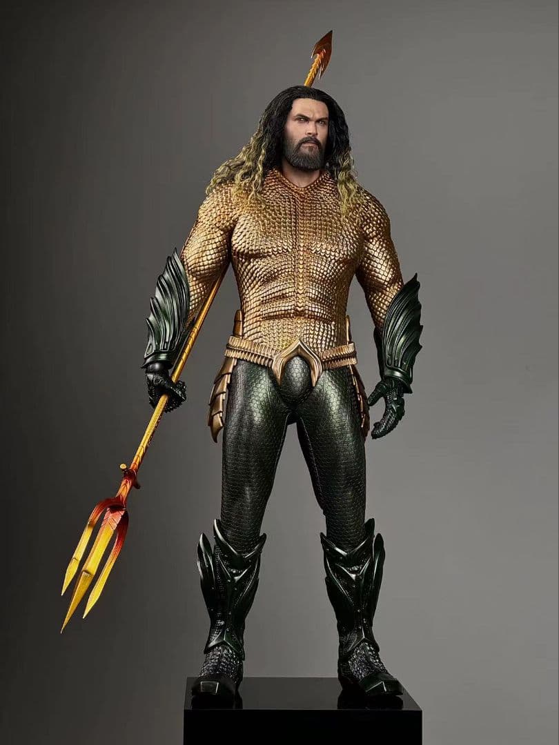 ホットトイズ アクアマンフィギュア カスタマイズ植毛