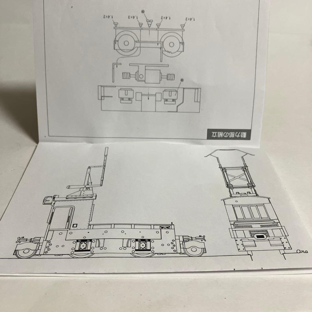 オレンジカンパニーOゲージナロー(16.5mm)草軽電気デキ12  Bキット