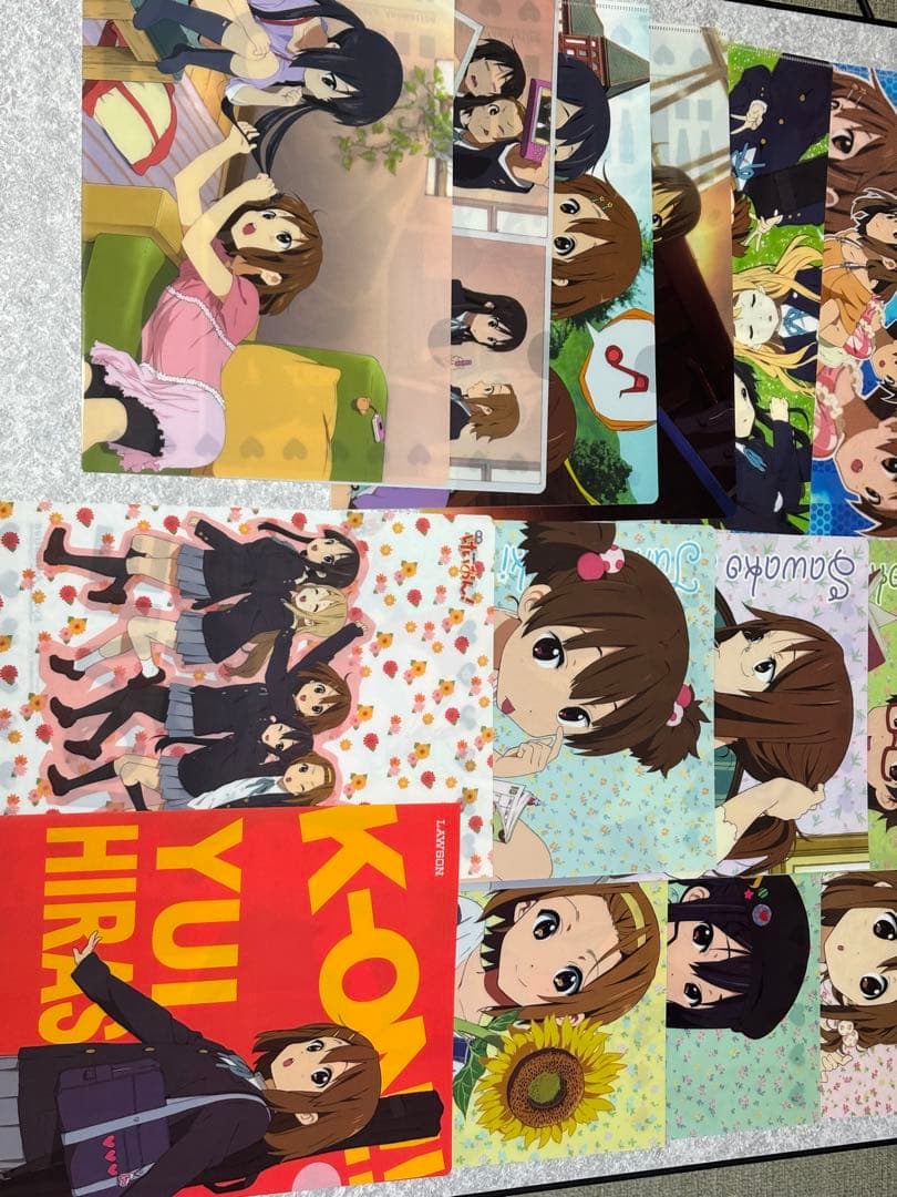 けいおん！クリアファイル、クリアポスターなどまとめ