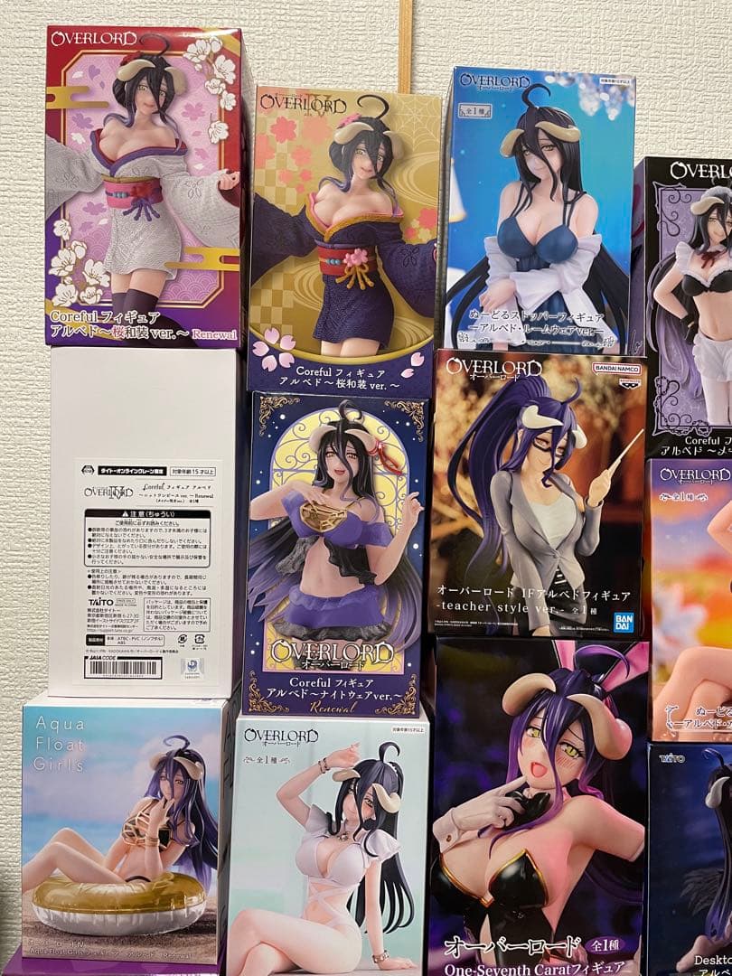 オーバーロード　アルベド　フィギュア　まとめ売り　26体